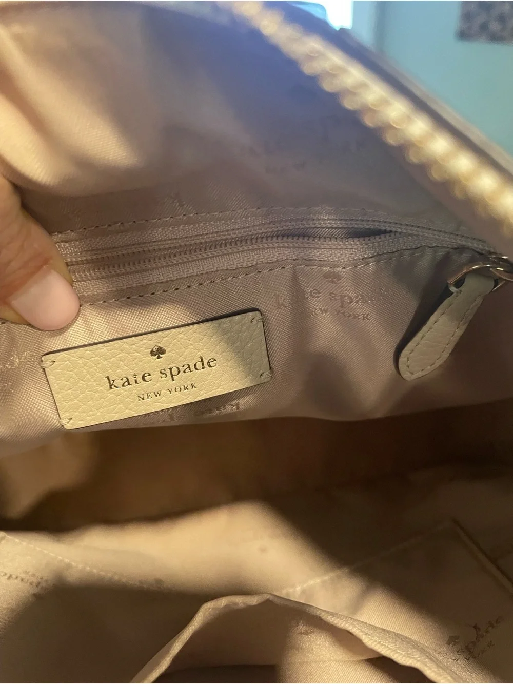 Kate Spade Crossbody Two-Tone Cream and‎ Beige Bag